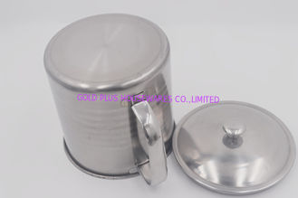 Китай чашка супа хрома чашки нержавеющей стали 4pcs 10-13cm высококачественная с ручкой и крышкой поставщик