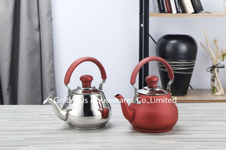 Китай плиты нержавеющей стали свистя чайника картины цвета кухни bollitore 18cm бак кофе модной красной серебряной верхний поставщик