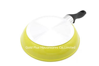 Китай Eco дружелюбная алюминия сковорода покрытия мрамора двойного слоя сковороды пиццы стейка яйца ручки не поставщик