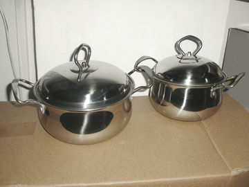 комплект cookware 6pcs & бак cookware нержавеющей стали &cooking поставщик