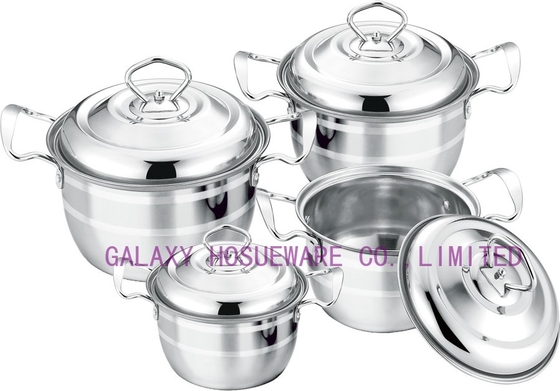 2016 горячих сбываний 16/18/20/22 cookware установили с баком &non-ручки бака цвета +flower &stainless стальным поставщик