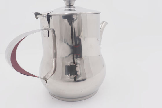 чайник серебра нержавеющей стали бака турецкого кофе бака сервировки 70oz поставщик