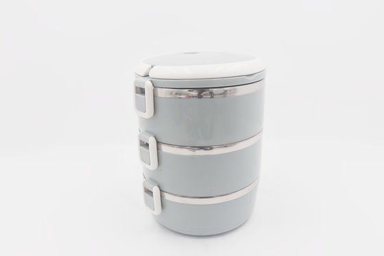 4 слоя контейнера обедающего дизайна 2.8L нового для коробки tiffin обеда бенто homio детей пикника поставщик