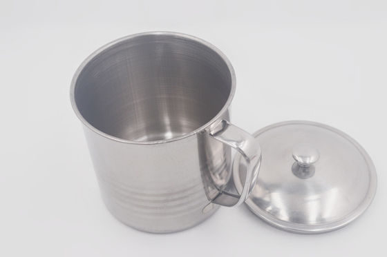 кофейная чашка молока воды чая кружек 7cm портативная без кружек перемещения нержавеющей стали крышки с ручкой поставщик