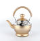 цвет kettlel воды чая stovetop нержавеющей стали Kitchenware 1.5L золотой льет над чайником воды кофе свистя поставщик