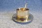 Кружка молока чая завтрака установленная с кофейной чашкой металла набора 200ml плиты десерта золотой с набором подноса поставщик